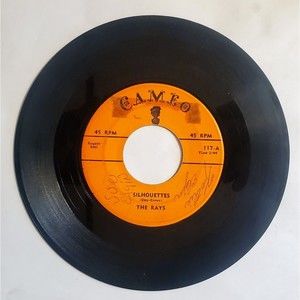 The Rays "Silhouettes / Daddy Cool" 45 RPM Cameo Records 7”